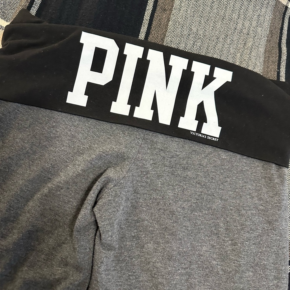 Victoria's Secret PINK Gray Leggings